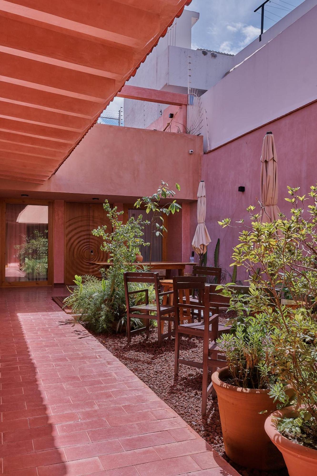 Hotel Materia Oaxaca Bagian luar foto